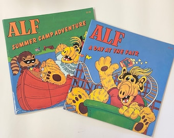 1987 Alf Books | Alf TV Show Children’s Storybooks
