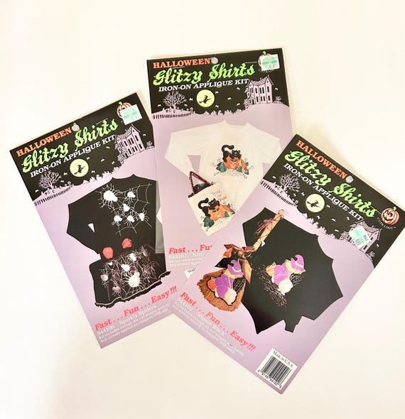 90’s Appliqué Halloween Fabric Craft Kits