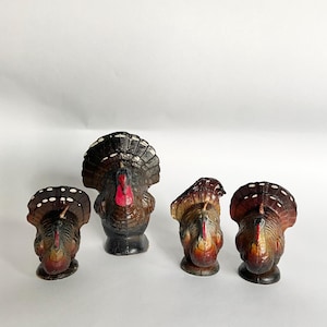 Gurley Thanksgiving Vintage Turkey Candles