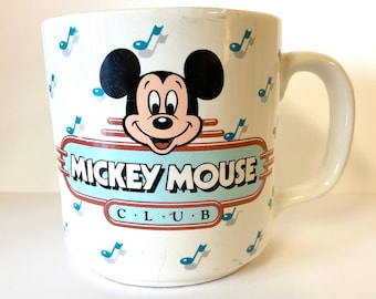 Mickey Mouse Club Vintage Coffee Mug