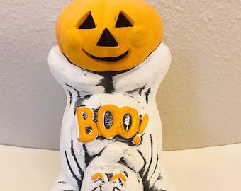 Ceramic Halloween Vintage Home Decor Candle Holder