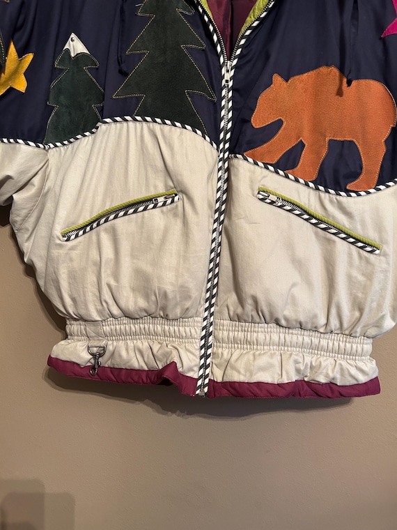 80’s/90’s Mountain Patchwork Ski Jacket | Vintage… - image 4
