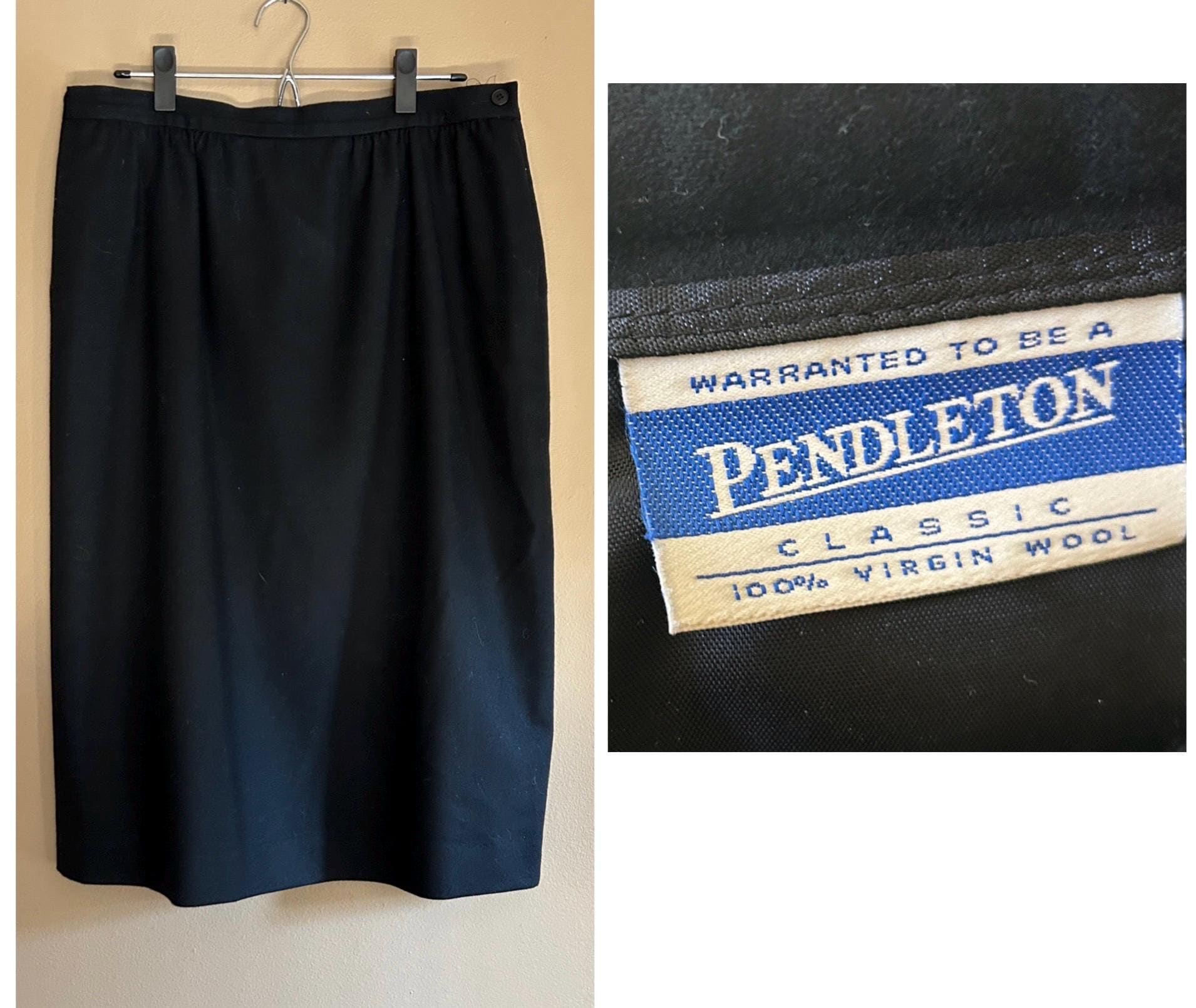 Vintage Pendleton Sheer Silk Floral Midi Skirt Plus