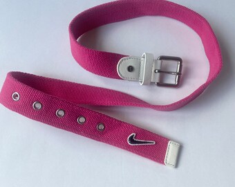 Vintage Nike Golf genuine leather white‎ belt Size 42 Vintage Nike Golf Genuine Leather White Belt Size 42 - Etsy main image 3