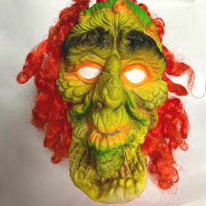 Vintage Fun World Halloween Mask