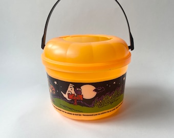 1999 McDonald’s Happy Meal Halloween Boo Bucket | No Lid Top