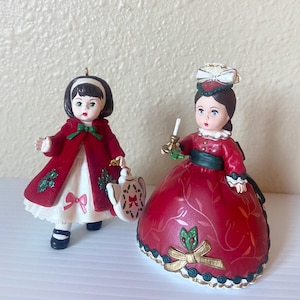Madame Alexander Doll Christmas Ornaments by Hallmark
