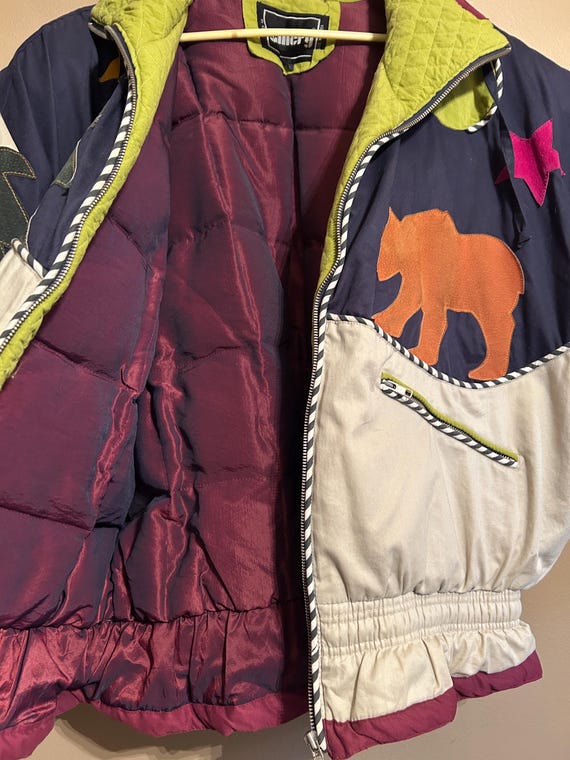 80’s/90’s Mountain Patchwork Ski Jacket | Vintage… - image 8