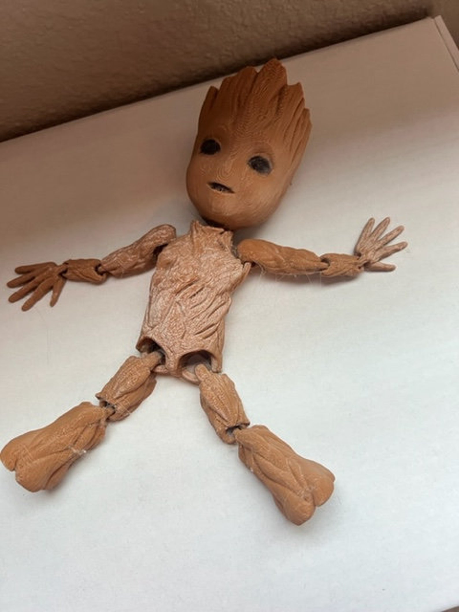 Baby Groot Articulating Toy Creature Crate Design Etsy
