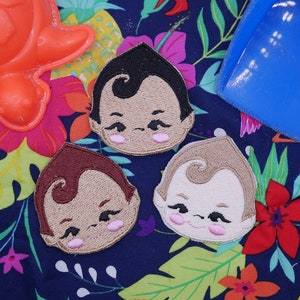 Baby Kewpie Machine Embroidered Patch Sew On Patch for Clothes, Backpacks, Hats, Bags