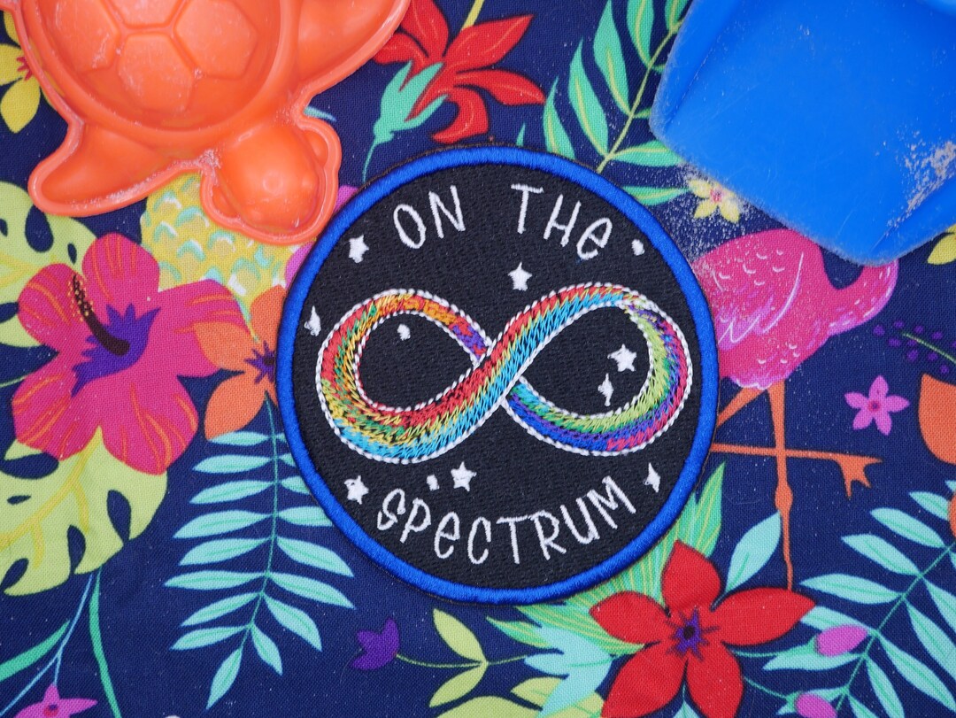 Spectrum Patch Autism Spectrum Embroidered Patch, Sew on Patches for Jacket, Patches ...