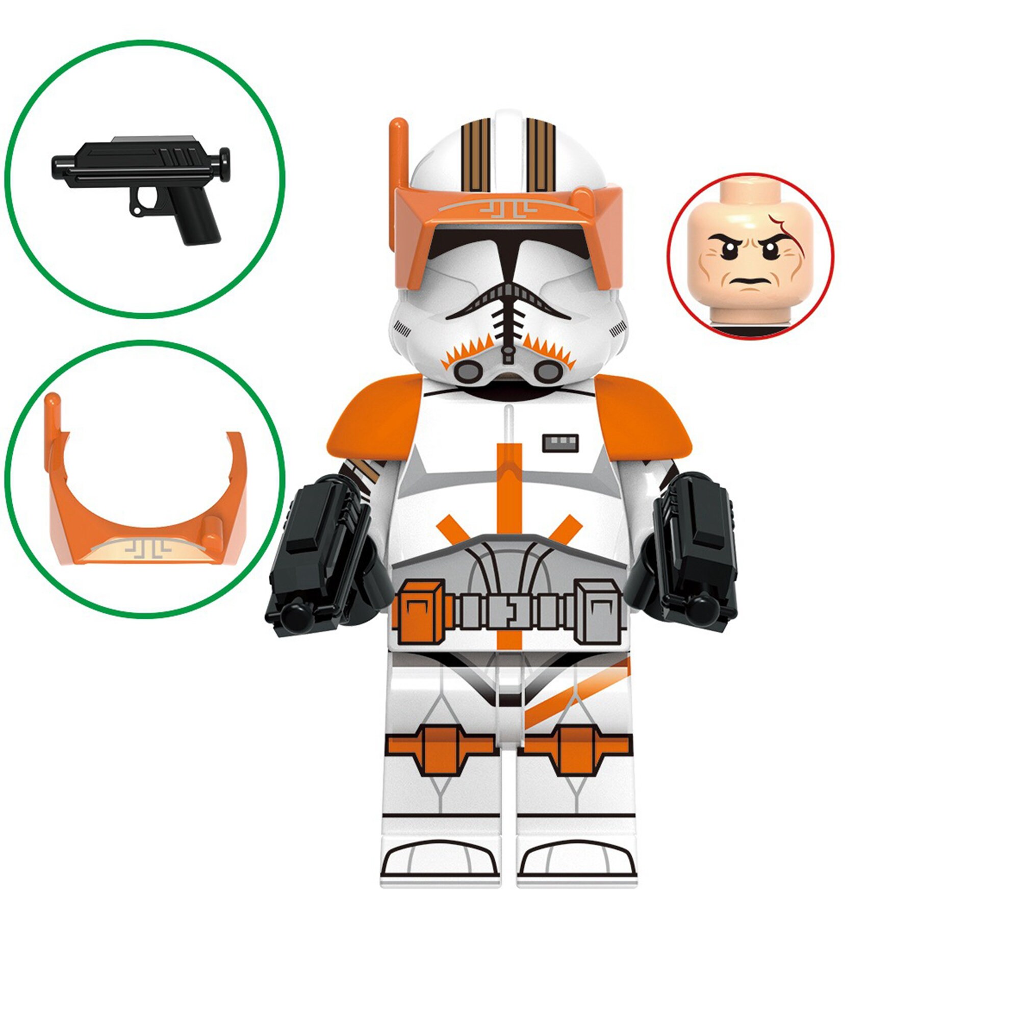 Star Wars Custom 8pcs Clone Trooper and Blaster Minifigures Etsy UK