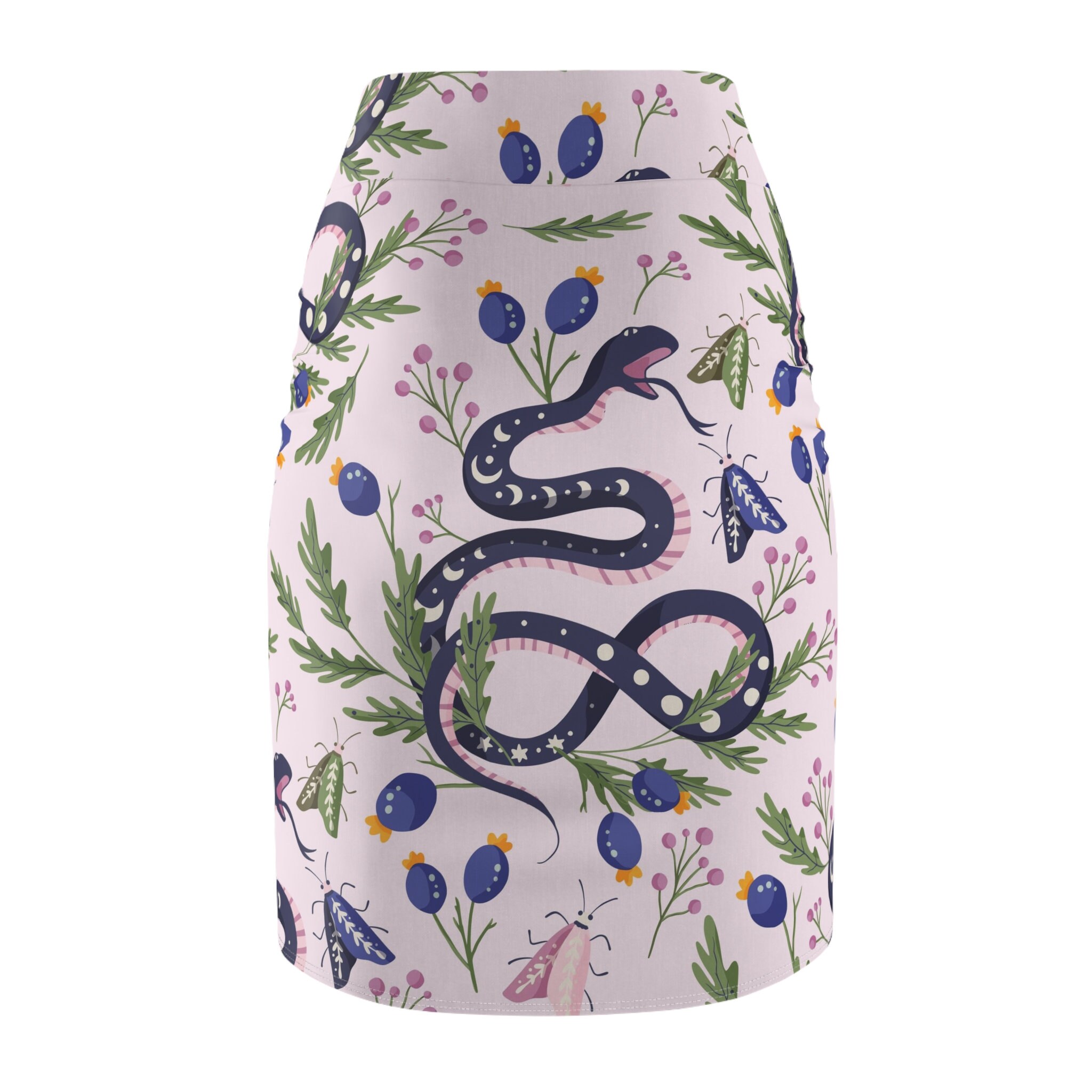 Serpent Mini Skirt