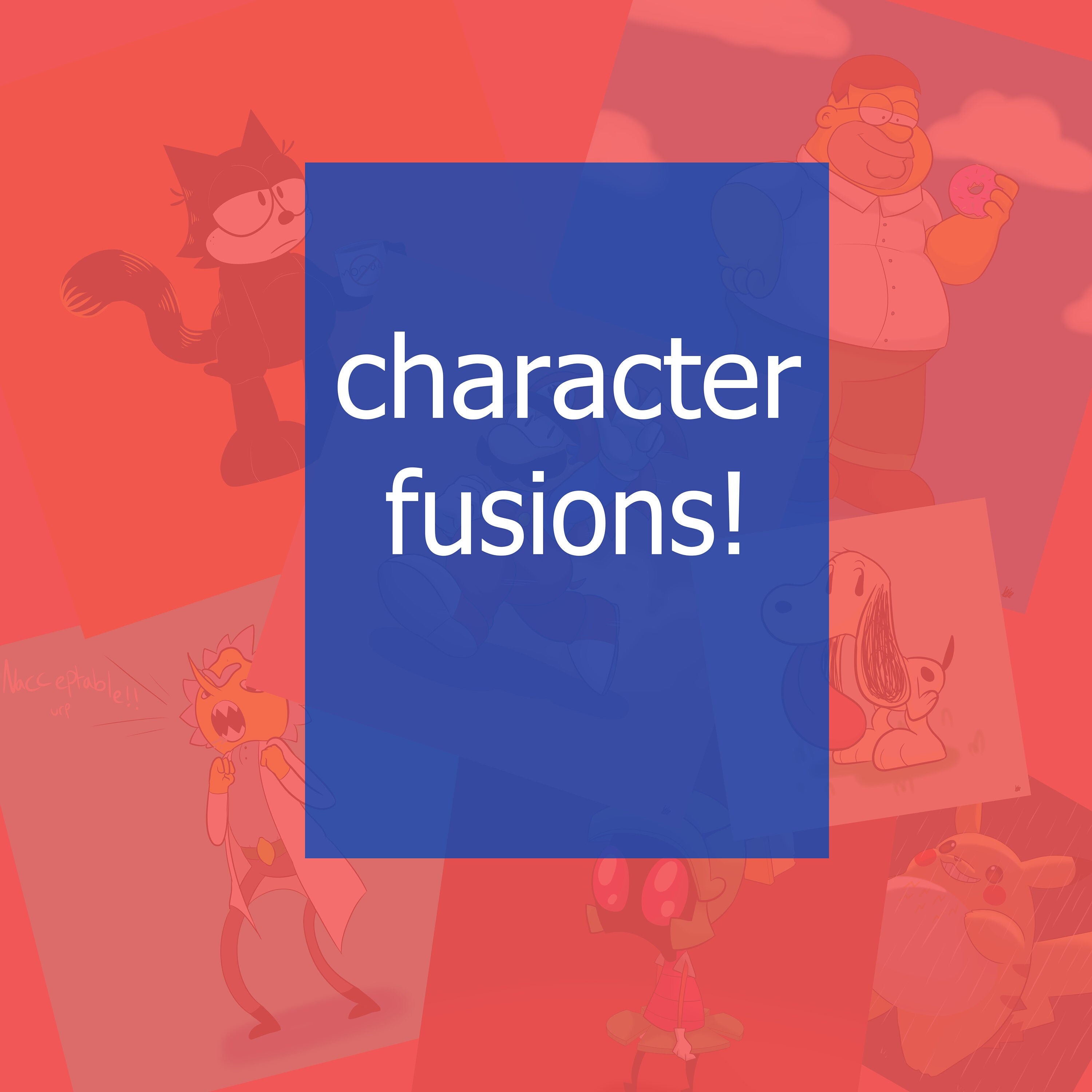 Character Fusions Art - Etsy