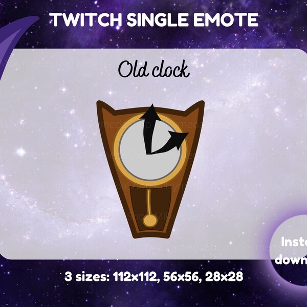 Discord Clock Emote Etsy