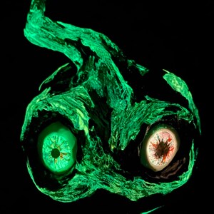 Pumpkin, Paper mache pumpkin, Glow in the dark pumpkin, Halloween, Halloween Decor, Zipper mouth