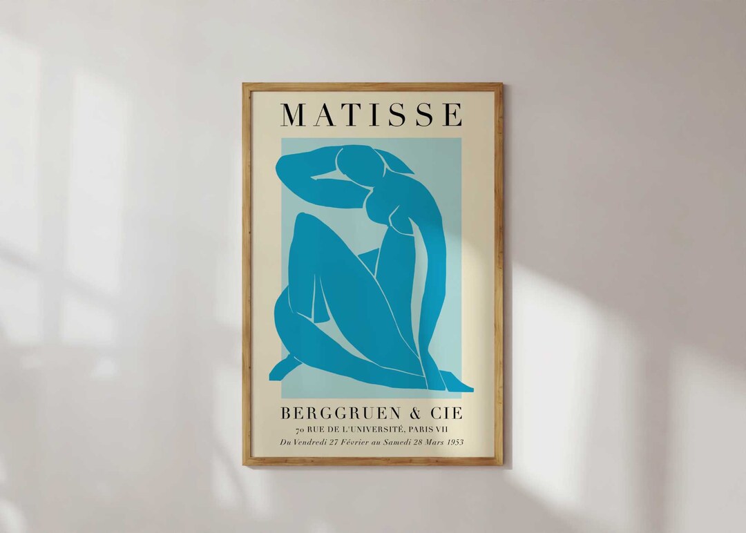 Henri Matisse Printables Printable Matisse Poster Museum Etsy