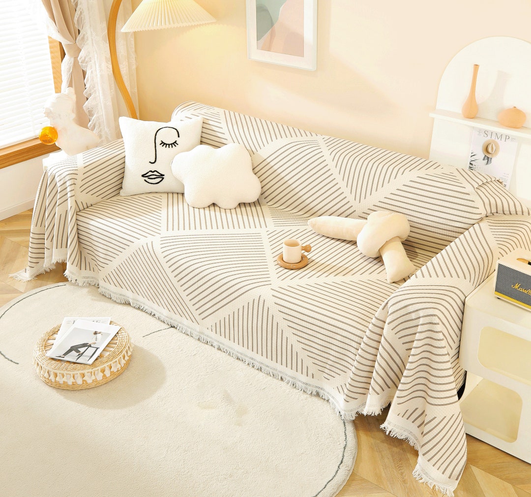 Boho Couch Cover, Oversized Couch Cover, Handmade Customized Sofa