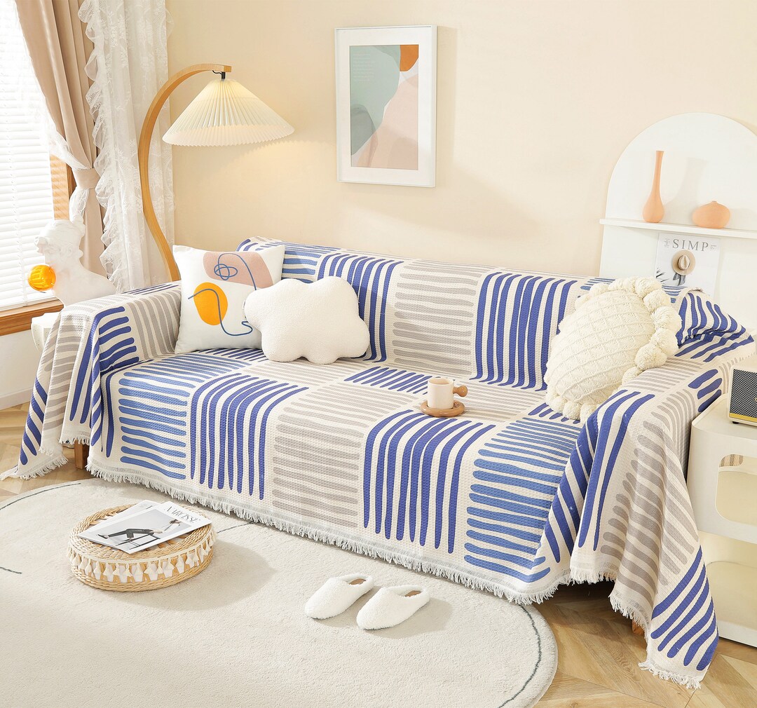 Boho Couch Cover, Oversized Couch Cover, Handmade Customized Sofa