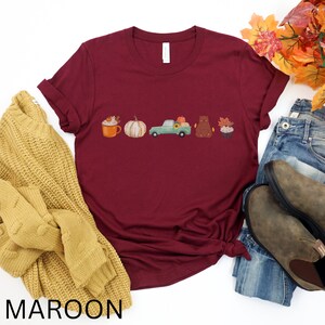 Cute Fall Tee Shirt, Pumpkin Shirt, Latte Shirt, Hayride