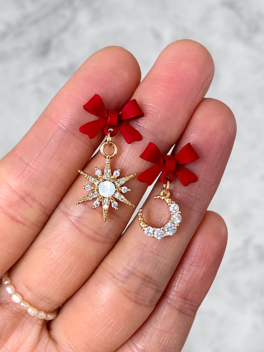 Christmas Earrings 12-Piece Set (6 Pairs) main image 0