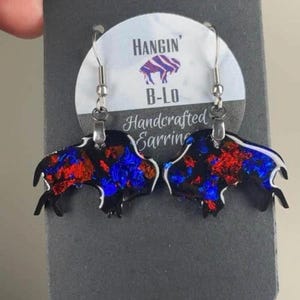 Buffalo earrings