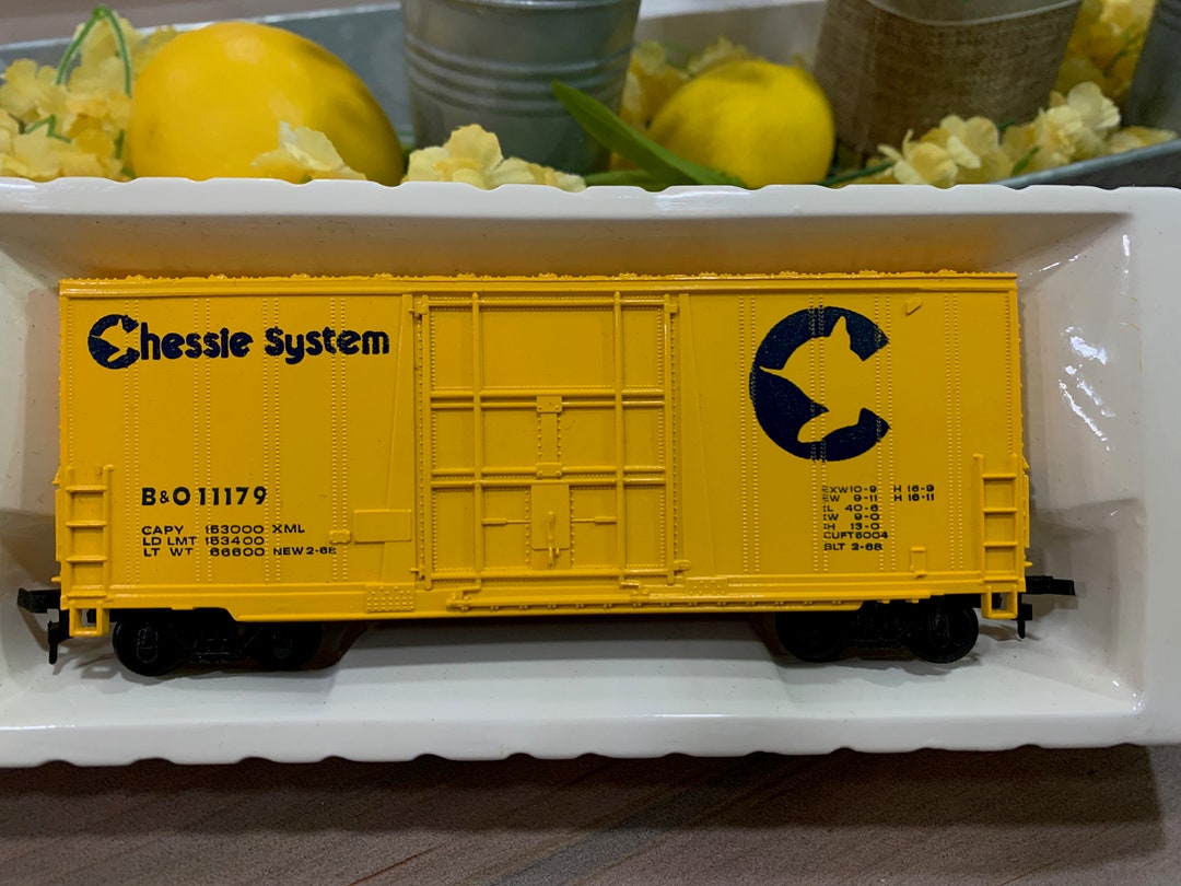 Vintage AHM Train Car Etsy