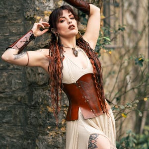 Schildmaid - Lederkorsett