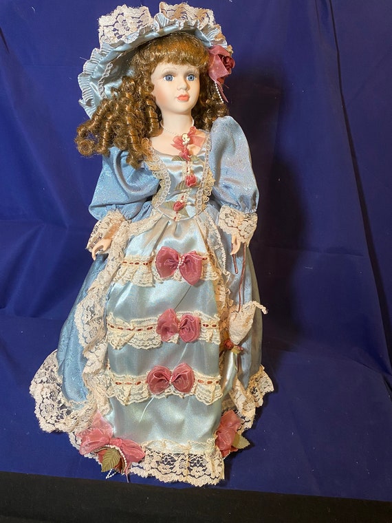 GRANVILLE HOUSE VINTAGE Porcelain Victorian Doll 22 Etsy