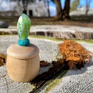 Chrysalis Box | Lampwork Faceted Glass