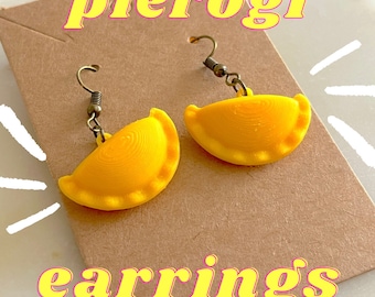 Pendientes Pierogi - Pendientes Pierogies de Pittsburgh - Regalo para ella