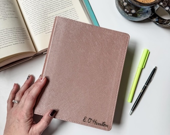 NIV Beautiful Word Bible - PERSONALIZED - Rose Gold with Peel and Stick Tabs - Includes Custom Engraved Name