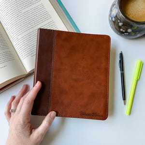 ESV Journaling Bible Small - PERSONALIZED - Brown - Includes Custom Engraved Name