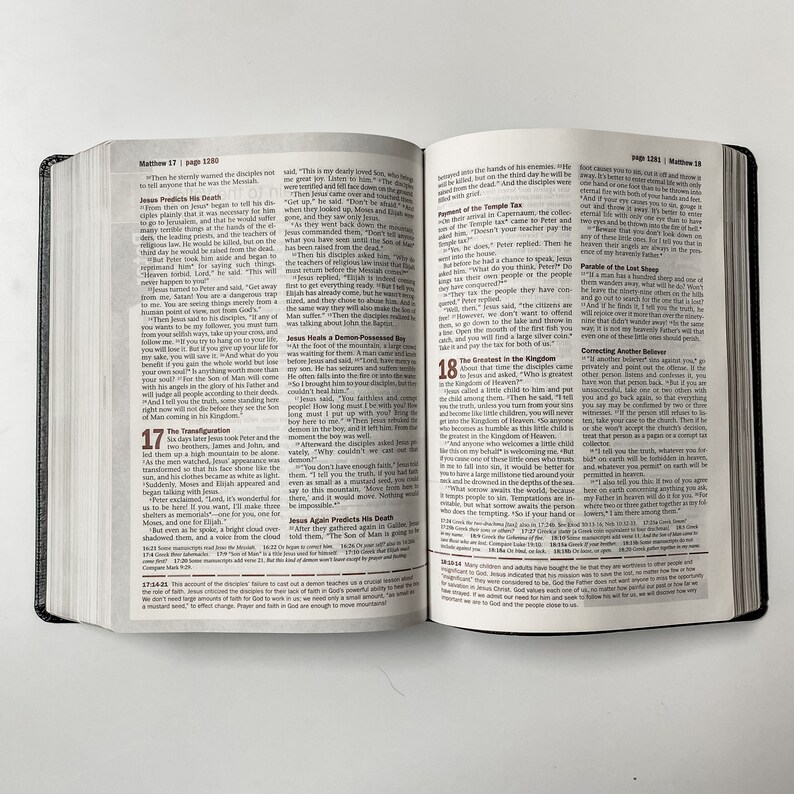 NLT Every Man's Bible PERSONALIZED Large Print Black Includes