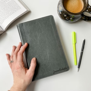ESV Student Study Bible - PERSONALIZED - Gray - Includes Custom Engraved Name