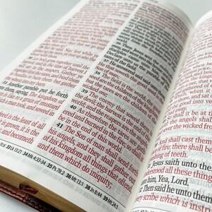 KJV Giant Print Bible - PERSONALIZED - Two Tone Brown - Includes Custom ...