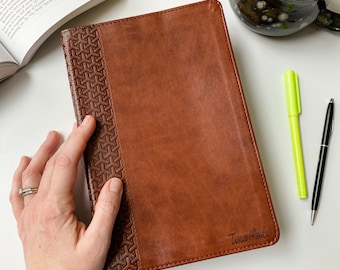 KJV Study Bible - PERSONALIZED - Brown - Includes Custom Engraved Name