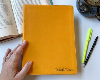 CSB Women's Bible - PERSONALIZED - Marigold Yellow - Includes Custom Engraved Name