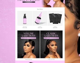 May include: A promotional image for lash products. The image features the text "WHAT'S A GIRL WITHOUT HER LASHES" and "WHERE EVERY LASH TELLS A STORY". It also showcases lash cleanser, lash glue, lash trays, volume lash trays, and classic lash trays.