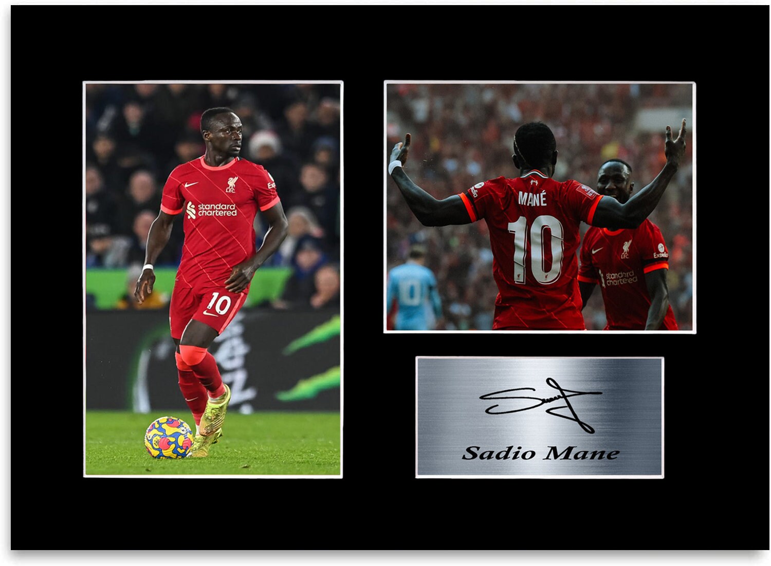 SADIO MANÉ HAND SIGNED PHOTOGRAPH - shop