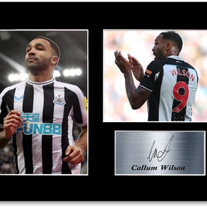 Callum Wilson Football Player Signed Printed Gifts Autograph Poster for Football Fans and Supporters A4