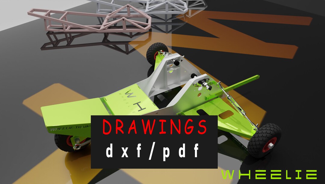 WHEELIE DXF for All Types of Bikes Motorcycle/bike,endurowheelie