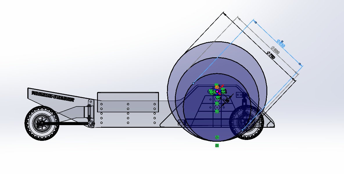 WHEELIE Machine DXF for All Types of Bikes Motorcycle/bike
