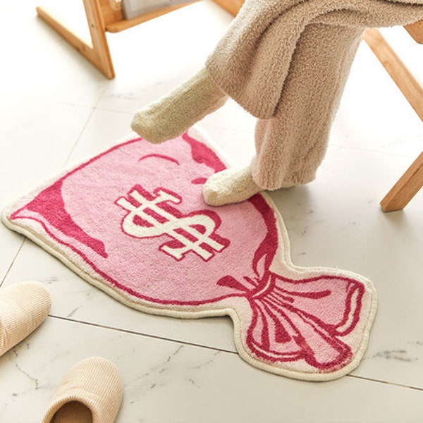 Pretty Girls Like Money Rug | Home Decor