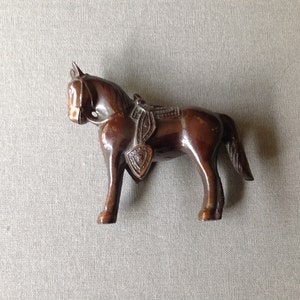 Vintage Bronze metal horse figurine