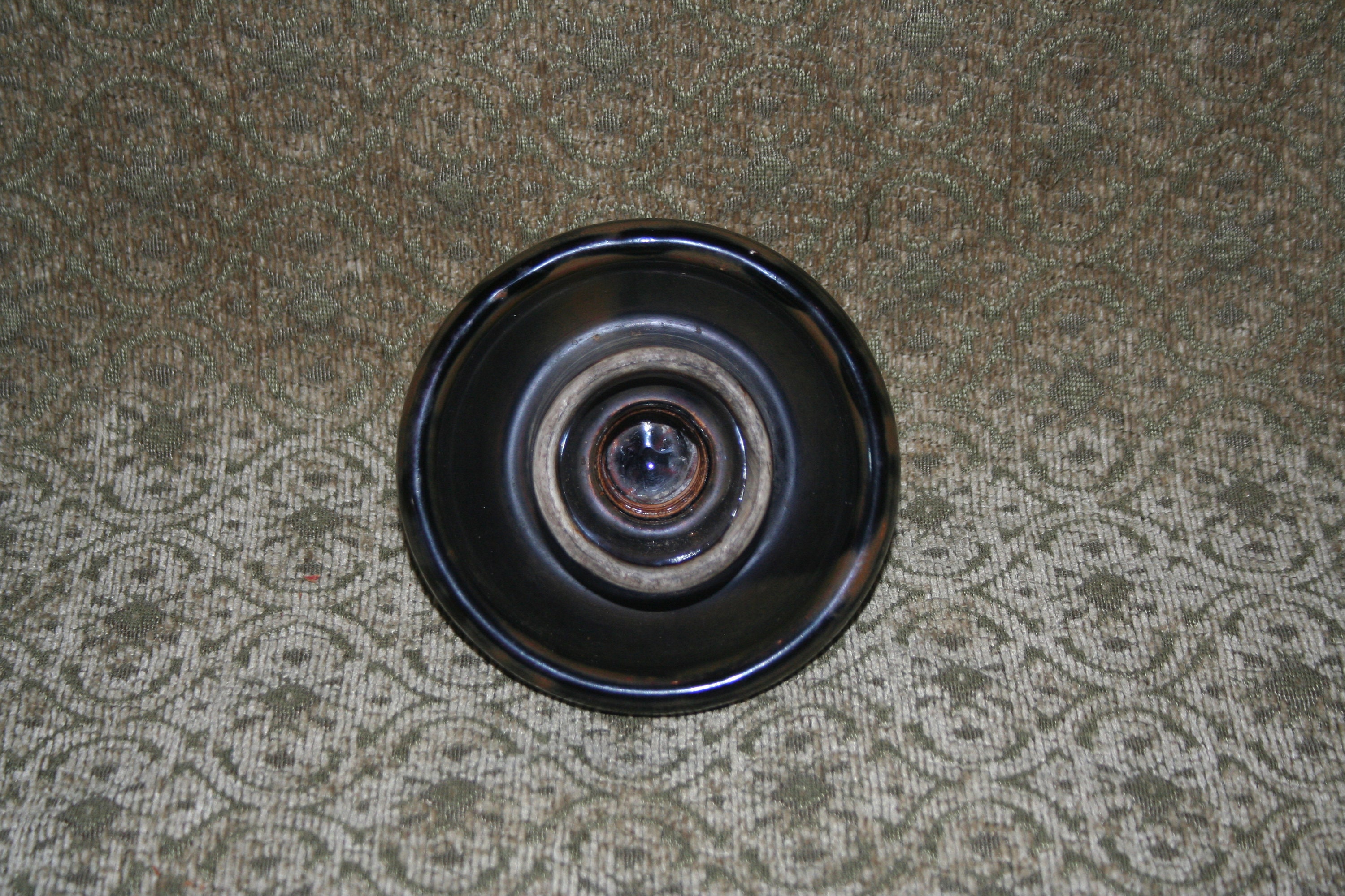 Vintage Ceramic Insulator Conductors Porcelain Glaze Industrial Decor