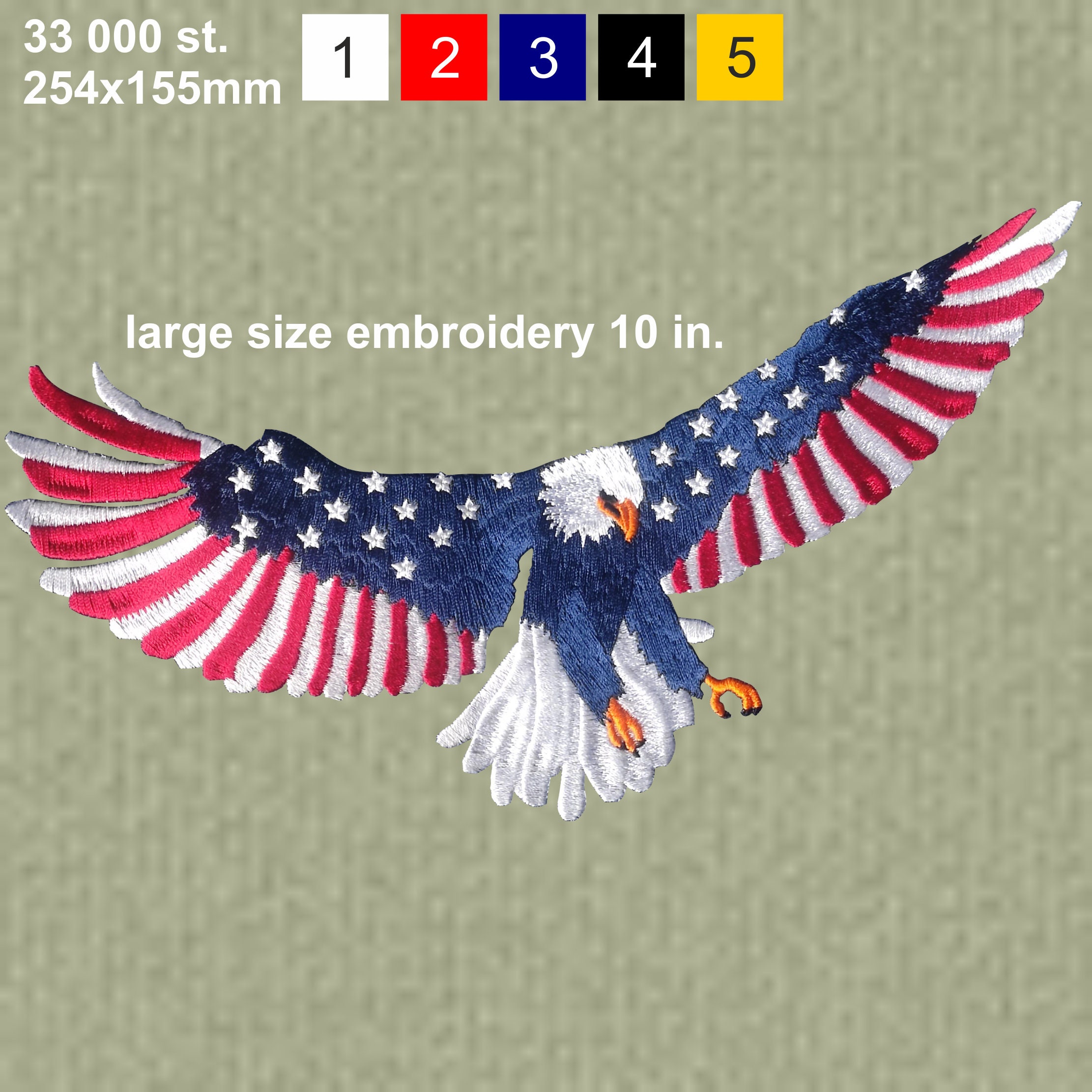 USA Eagle \ American US Flag Eagle \ US Glory Bald Eagle \ Machine ...