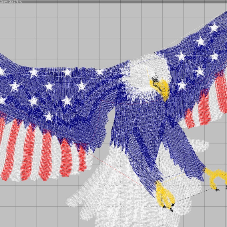 USA Eagle \ American US Flag Eagle \ US Glory Bald Eagle \ Machine ...