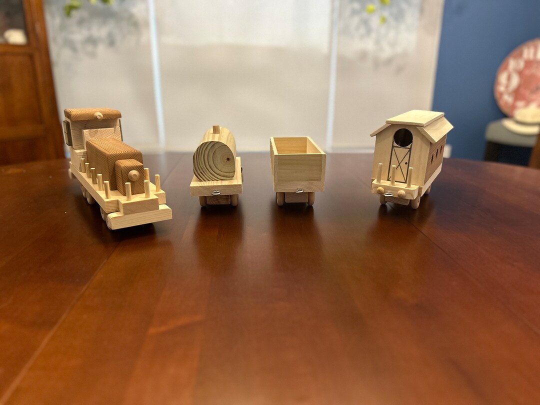 Handmade Model Train One of a Kind Handmade Wooden Train - Etsy
