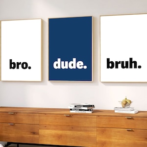 Jungen Zimmer Wand Kunst Dekor | Teen Schlafzimmer Drucke | DIGITALER DOWNLOAD 3er Set | Gaming Wandkunst | Gaming Drucke | Spielzimmer Man Cave Decor
